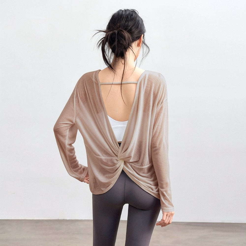 Blusa de yoga ligera para muje - Yoga Fitness Training reseña y precio
