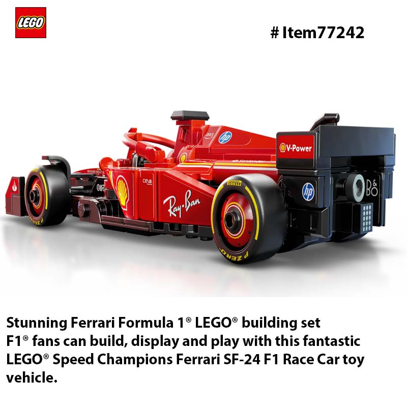 LEGO 77242 Speed Champions Fer - Victor Racket Jetspeed reseña y precio