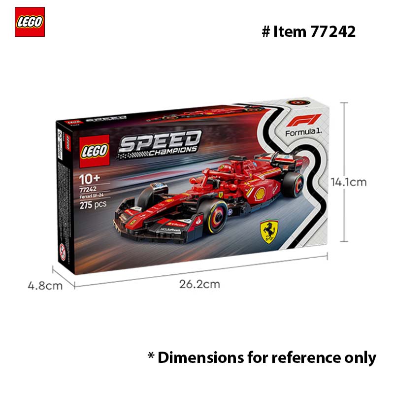 LEGO 77242 Speed Champions Fer - Victor Racket Jetspeed reseña y precio