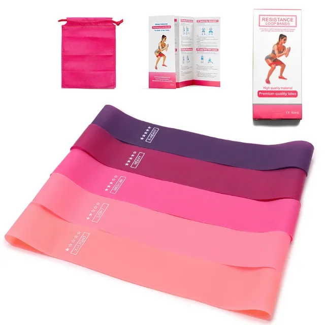 Bandas de Resistencia de Goma  - Yoga Fitness Resistance Band reseña y precio